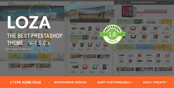 Lozastore-Multipurpose Responsive PrestaShop Theme