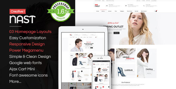 NastCreative - Multipurpose Responsive PrestaShop