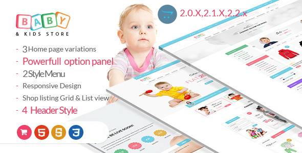 BabyStore -Responsive Opencart Theme listing image