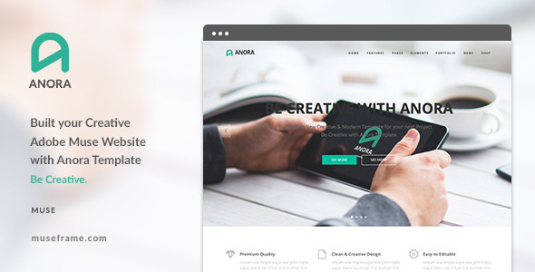Anora - Design Multi-Purpose Muse Template