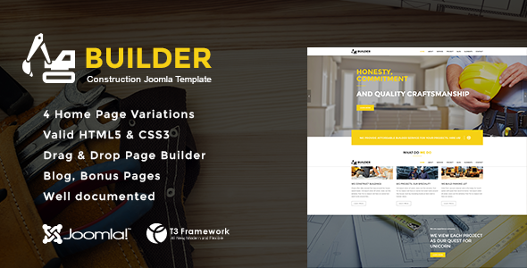 Builder - Joomla Construction Template
