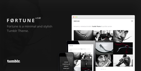 Fortune - Portfolio Tumblr Theme
