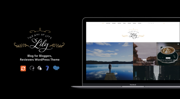 Lily - Blog for Bloggers, Reviewers WordPress Theme