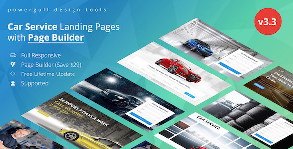 Avados - Car Repair Services Landing Pages with Page Builder listing image