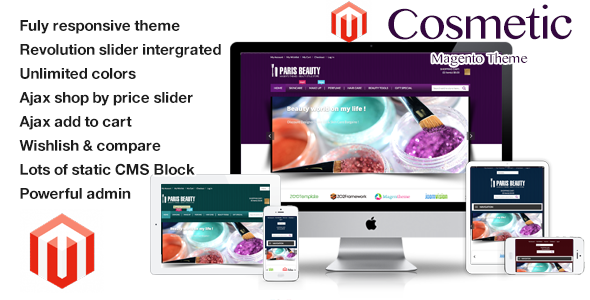 Cosmetic - Responsive Magento Theme