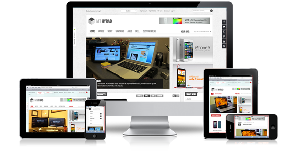 Hyrad - Hi-Tech Magento Theme