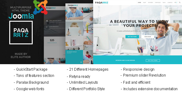Paqarriz - Multipurpose Joomla Template