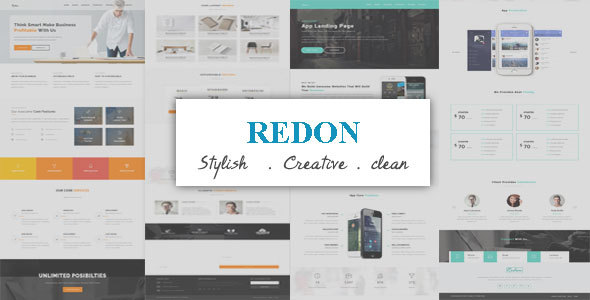 Redon-Multipurpose Landing Template