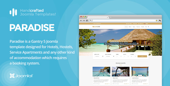 IT Paradise - Gantry 5, Hotel & Booking Joomla Template