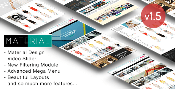 Material - Responsive Shopify Theme
