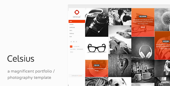 Celsius - Creative Agency Portfolio WP Theme listing image