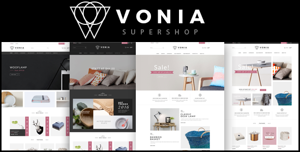 Product preview supplied for Vonia - Furniture Store HTML Template