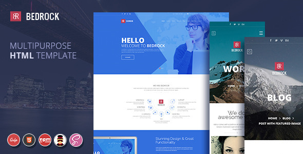Bedrock | Multipurpose HTML Template