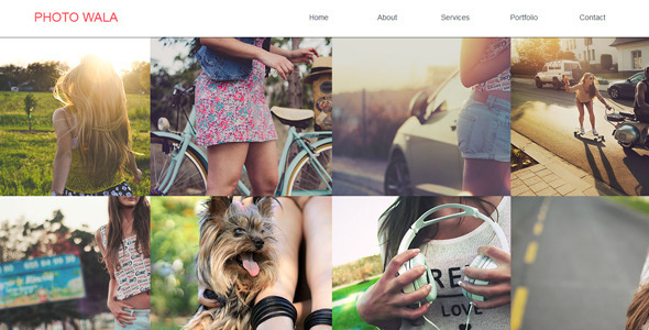 Photo Wala - Portfolio Muse Template