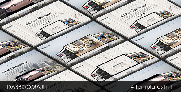 Preview image for Dabboomajh - Multi-purpose Muse Template