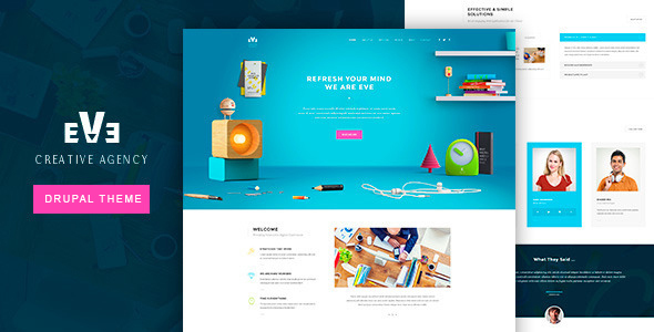 Eve Creative Drupal 7.6 Theme