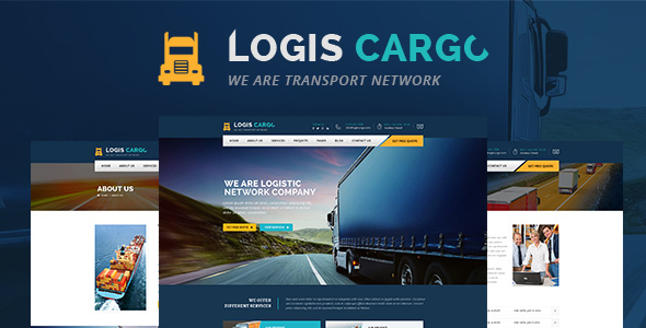 Preview image for Logis Cargo - Logistics & Transport HTML Template