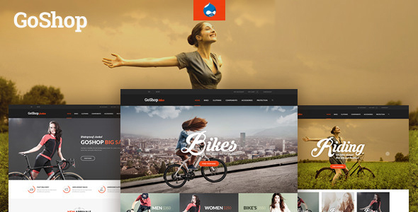 Preview image for GoShop - Multipurpose Commerce Drupal 7.6 Theme