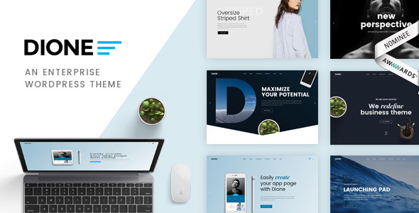 Dione - Business Agency Enterprise WordPress Theme listing image