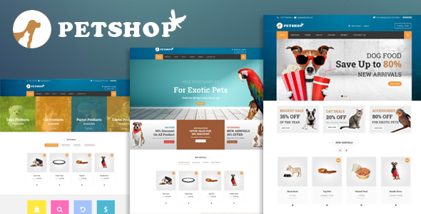 Petshop: A Creative WooCommerce theme product preview