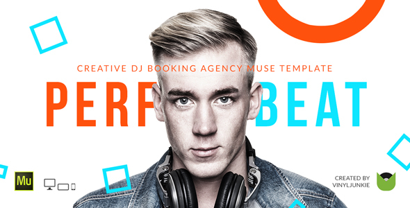 PerfectBeat - DJ Booking Agency Muse Template
