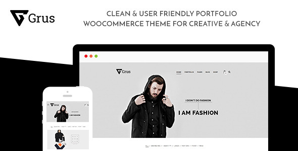 Grus | Portfolio Wordpress Theme listing image