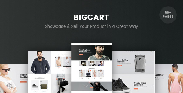 Bigcart - eCommerce PSD Template