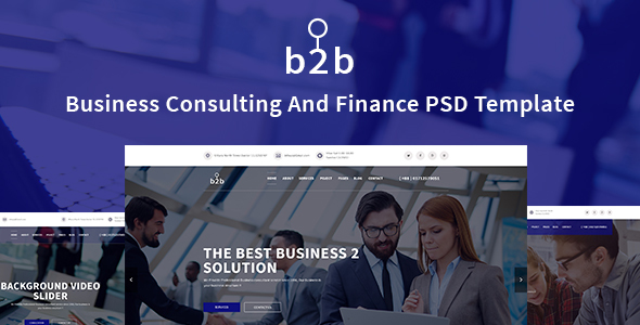 Business Consulting &  Finance, Corporate Template