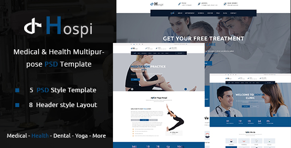 Hospi - Medical & Health Multipurpose Template