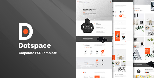 Dotspace - Corporate PSD Template listing image