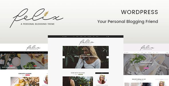 Felix – Personal Blogging WordPress Theme