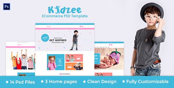 KIDZEE - eCommerce PSD Template