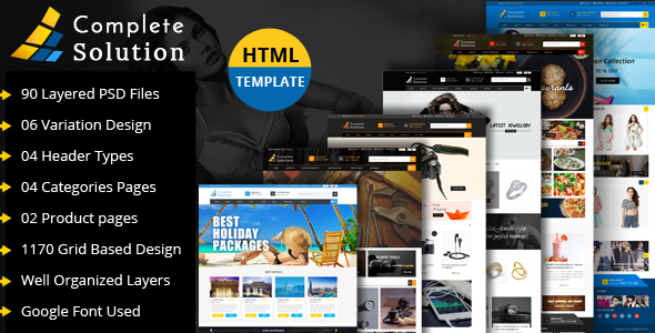 Complete Solution - Multipurpose eCommerce Html Template