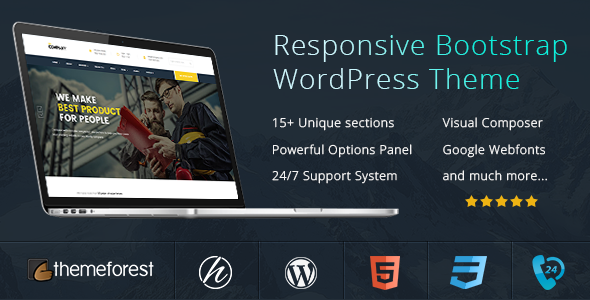 The Company - Business Company WordPress Theme listing image
