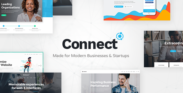 Connect - Software Company WordPress Theme