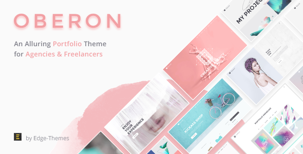 Oberon - Freelancer Portfolio WordPress Theme