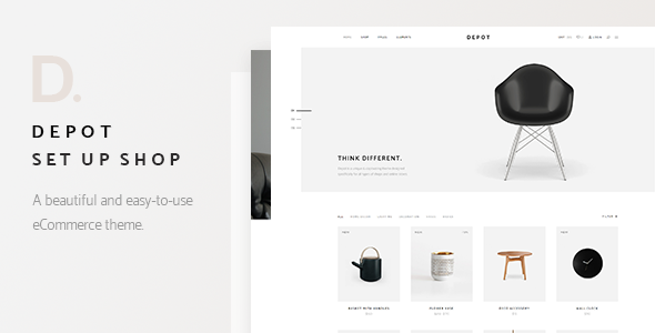 Depot - eCommerce WordPress Theme product preview