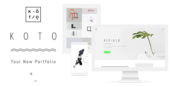 Koto - Artist Portfolio WordPress Theme listing image
