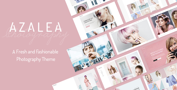Azalea - Fashion Photography WordPress Theme
