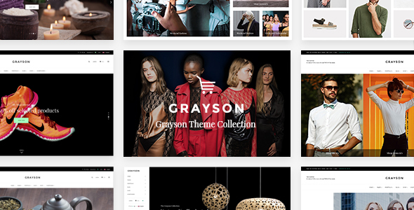 Product preview supplied for Grayson - Clothing Shop WordPress Theme