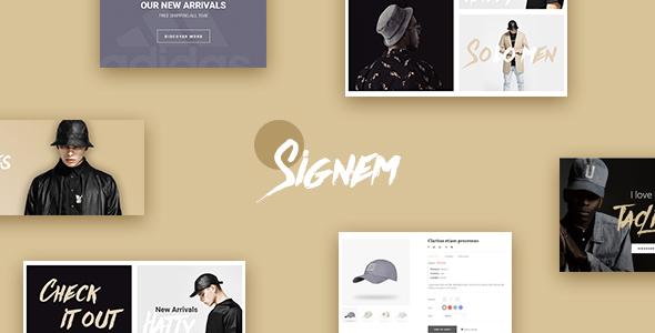 Leo Signem - eCommerce PSD Template