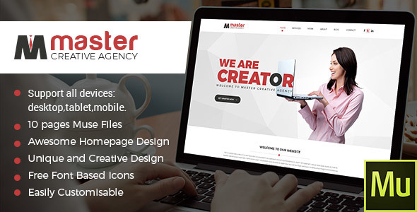 Master Creator - Multipurpose Muse Theme