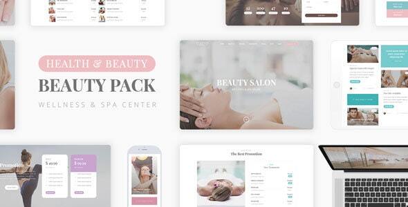 Wellness Beauty - PSD Template