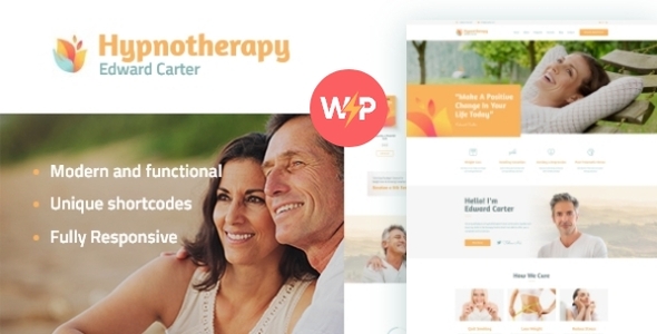 Hypnotherapy - Psychologist & Therapy Psychology WordPress Theme