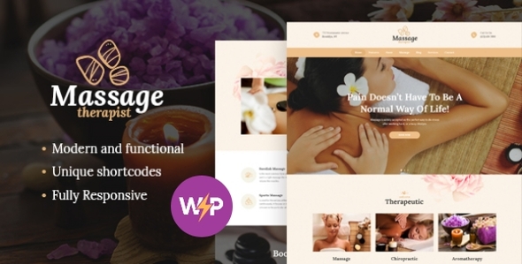 Massage Therapist | Manipulation & Osteopathy WordPress Theme