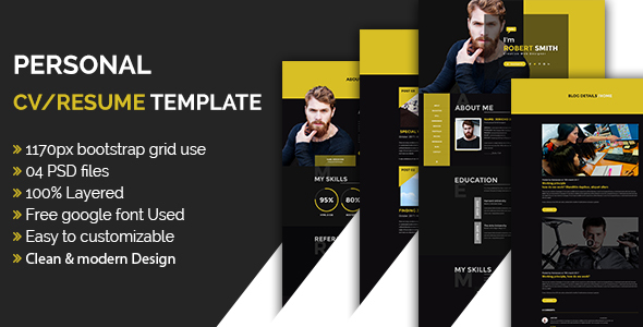 Personal CV/Resume Template