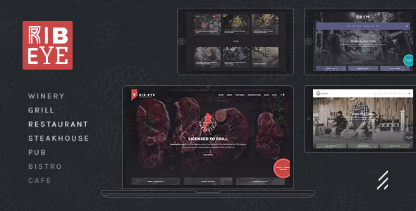 Preview image for Rib-Eye — Steakhouse WordPress Theme