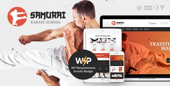 Samurai | Karate School & Martial Arts WordPress Theme