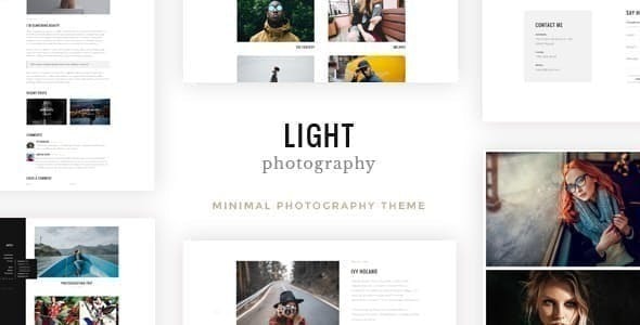 Light - Photography WordPress Theme