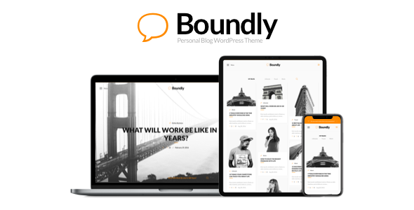 Boundly - Personal WordPress Blog Theme listing image